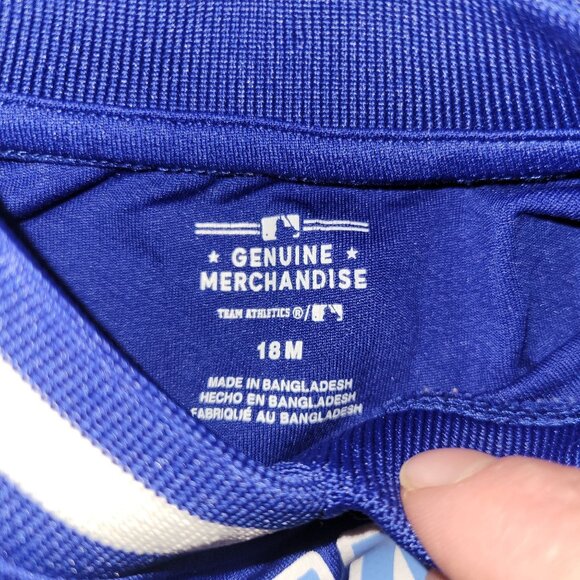 Kansas City Royals Toddler Outfit Merrifield #15 Blue Shirt & Shorts Set 18M Gen - Picture 2 of 4